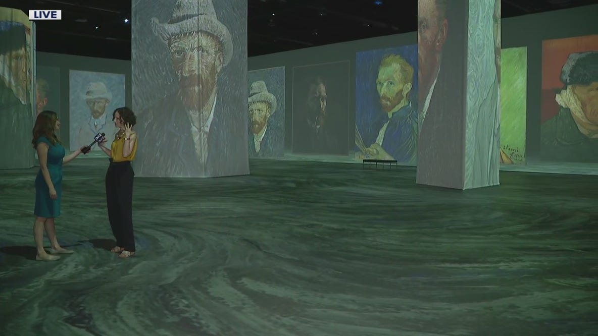 What's inside the new Vincent van Gogh Experience exhibit in Detroit?